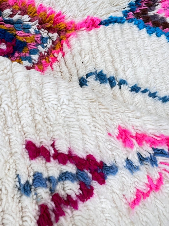Mimoza Colorful Handwoven Azilal Rug